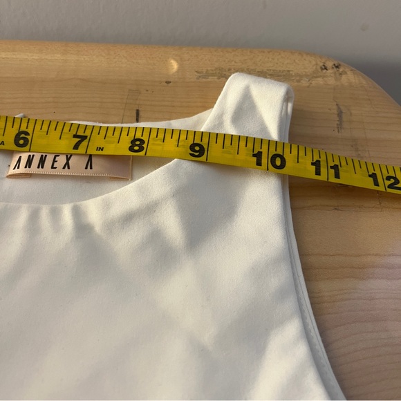 ANNEX A cold shoulder bell sleeve ruffled top blouse - Picture 6 of 11